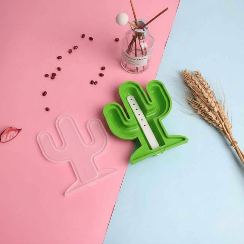 Stylish Cactus Ice Cream Mold – Safe & Reusable