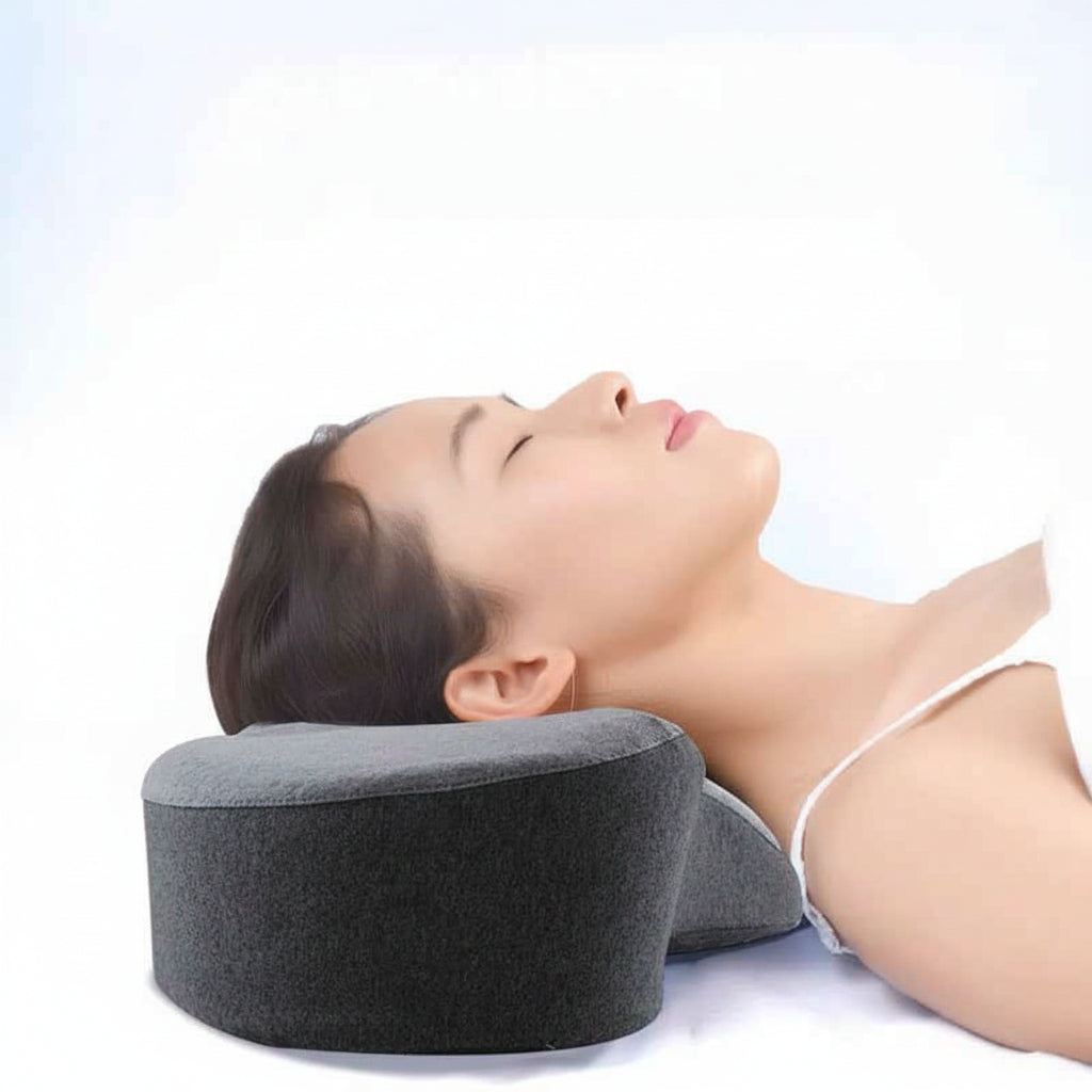 Ergonomic Frog-Shaped Memory Foam Cervical Neck Pillow