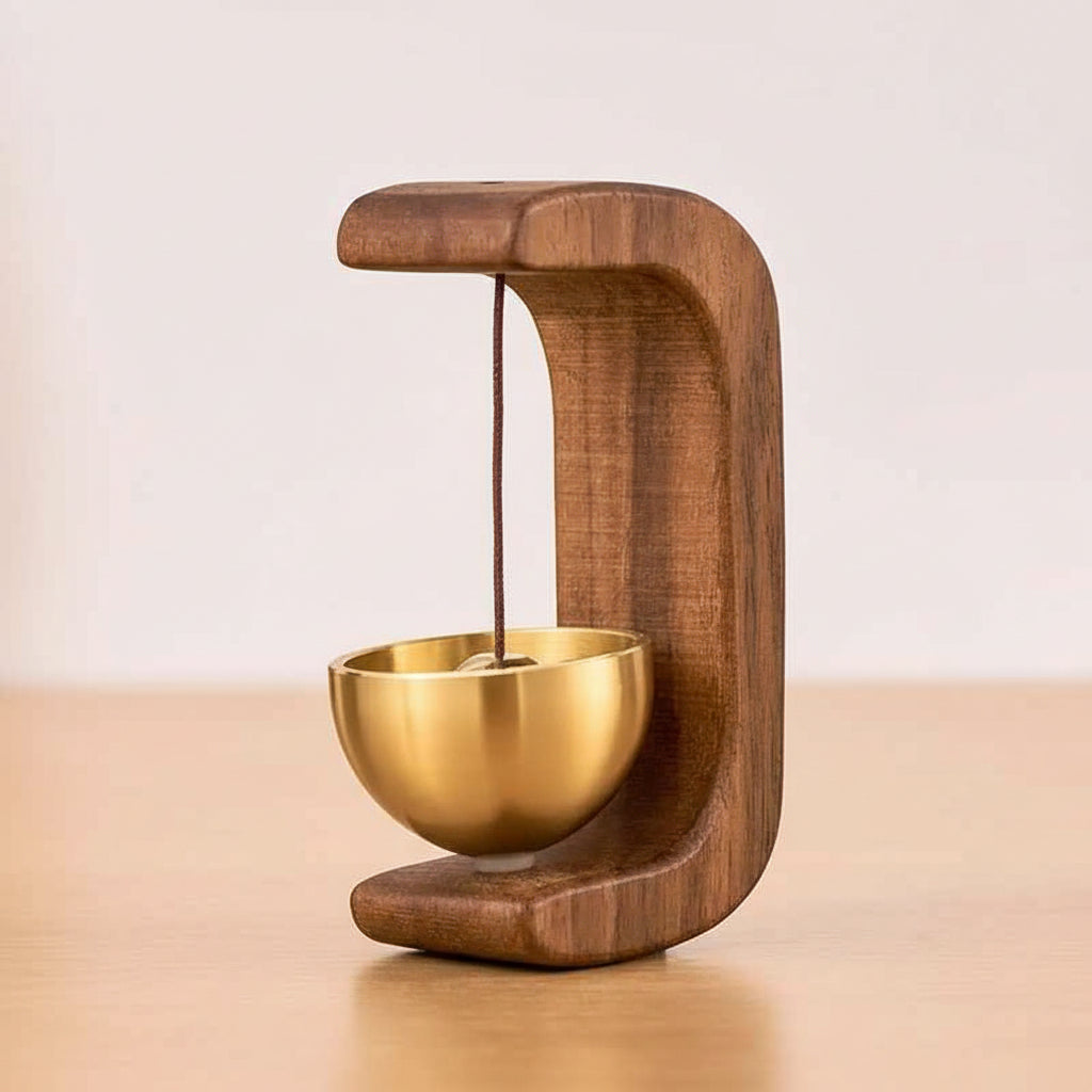 Handcrafted Woodpecker Magnetic Door Chime