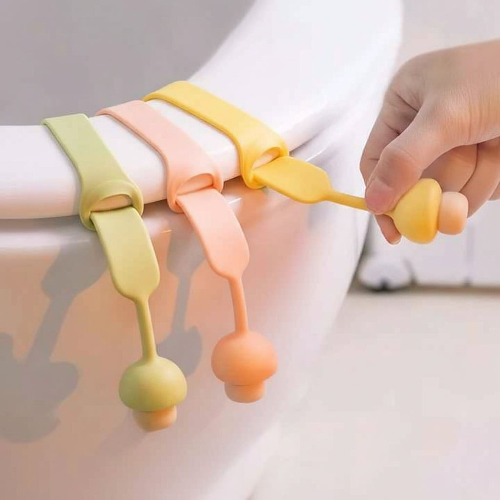 Hygienic Silicone Toilet Lid Lifter Handle