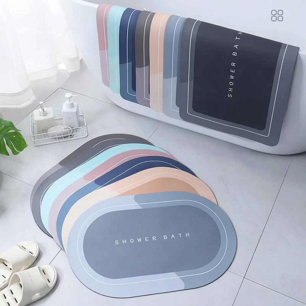 Soft Touch Diatomite Floor Mat – Non-Slip & Fast Dry