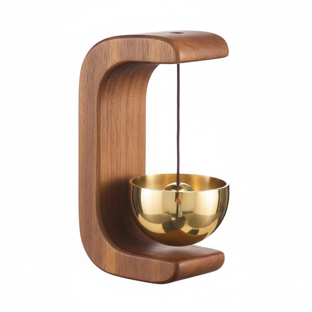 Handcrafted Woodpecker Magnetic Door Chime